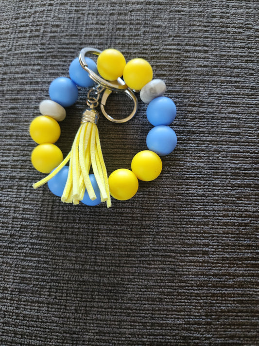 Keychain wristlet